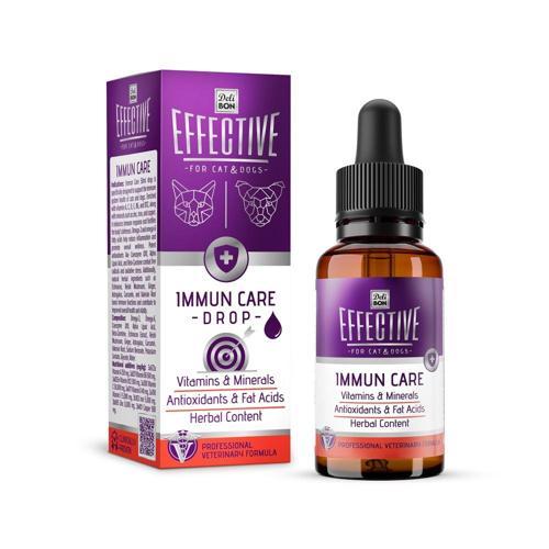 EFFECTİVE KEDİ VE KÖPEK TAKVİYE ÜRÜNLERİ BAĞIŞIKLIK SİSTEM SAĞLIĞI 50ML