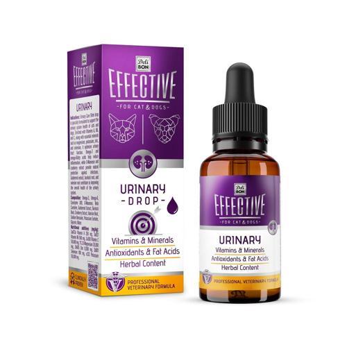 EFFECTİVE KEDİ VE KÖPEK TAKVİYE ÜRÜNLERİ ÜRİNER SİSTEM SAĞLIĞI 50ML