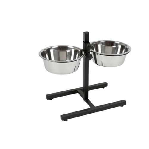 İkili Ayaklı Çelik Mama Kabı 24Cm