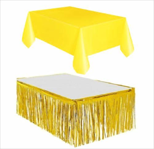 SARI MASA ÖRTÜSÜ, GOLD MASA ETEĞİ