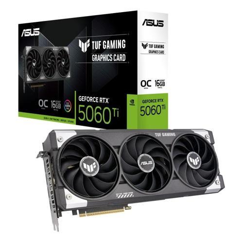 TUF Gaming GeForce RTX 5060Ti OC 16GB TUF-RTX5060TI-O16G-GAMING GDDR7 128Bit OC Gaming (Oyuncu) Ekran Kartı