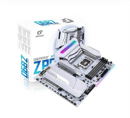 iGame Z890D5 FLOW V20 Beyaz WIFI DDR5 7800Mhz ATX LGA1851 Gaming (Oyuncu) Anakart