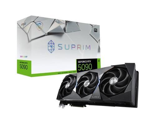 GeForce RTX 5090 32G SUPRIM OC 32 GB GDDR7 512 Bit DLSS 4 Gaming (Oyuncu) Ekran Kartı