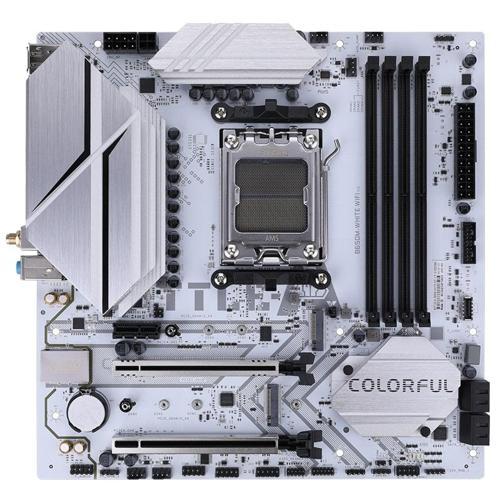 BATTLE AX B650M-WHITE WIFI V15 DDR5 7600MHz mATX Gaming (Oyuncu) Anakart