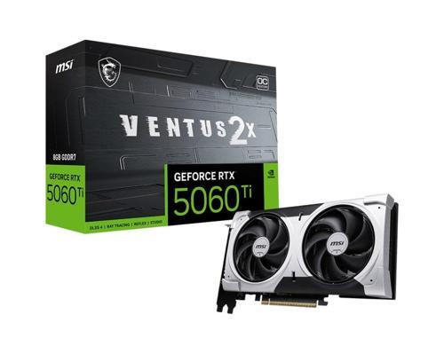 GeForce RTX 5060 TI 8G VENTUS 2X OC PLUS GDRR7 128Bit DX12 Gaming (Oyuncu) Ekran Kartı