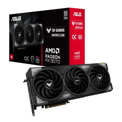 TUF Gaming Radeon RX 9070 16GB TUF-RX9070-O16G-GAMING GDDR6 256Bit DX12  Gaming (Oyuncu) Ekran Kartı