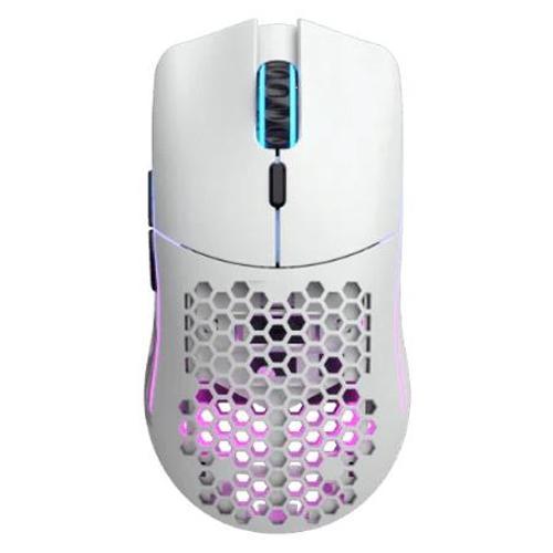 Model O Wireless GLO-MS-OW-MW 19000 DPI 6 Tuş RGB Optik Mat Beyaz Kablosuz Gaming (Oyuncu) Mouse