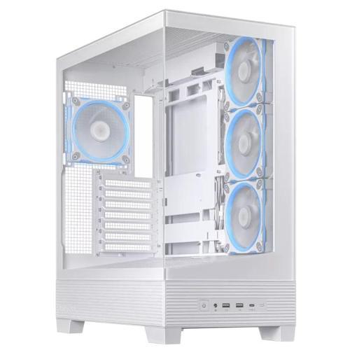 A31 PLUS Tamperli Cam ARGB Beyaz USB 3.2 ATX Mid-Tower Gaming (Oyuncu) Kasası