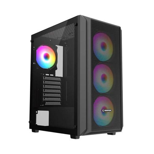 Beta Mesh 650W 80+ Siyah Temperli Cam 4x120mm ARGB Fan ATX Mid-Tower Gaming (Oyuncu) Kasası