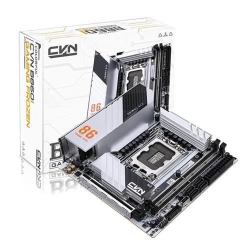 CVN B860I GAMING FROZEN V20 DDR5 8800MHz ITX Gaming (Oyuncu) Anakart