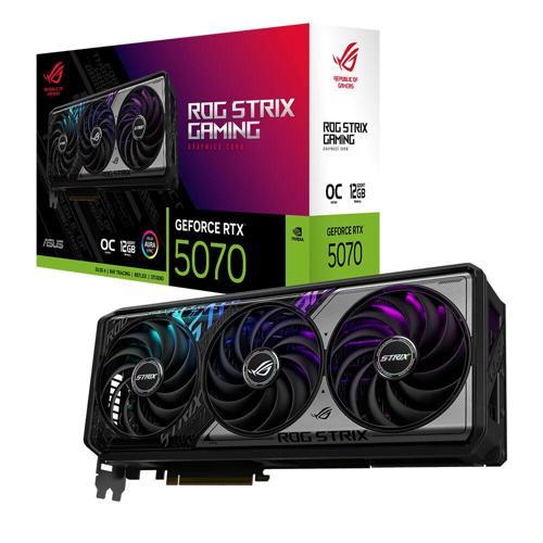 ROG STRIX GeForce RTX 5070 12GB OC Edition ROG-STRIX-RTX5070-O12G-GAMING GDDR7 192Bit Gaming (Oyuncu) Ekran Kartı