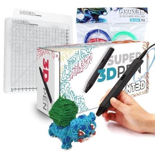 Süper 3D Kalem + 10 Renkli PLA Filament + DesignPad Mat Kiti