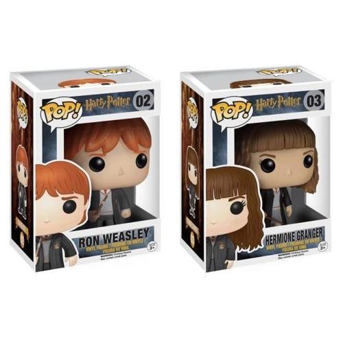 Quidditch Harry Potter Figür Hermione & Ron