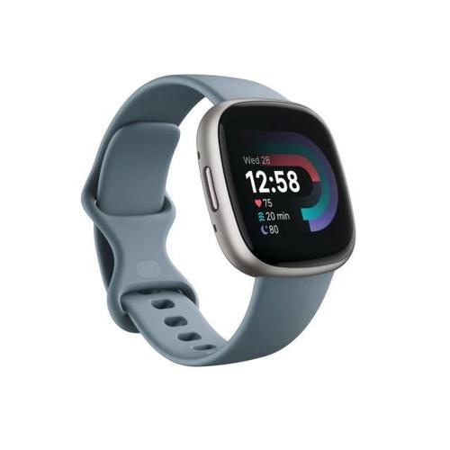 Versa 4 Akıllı Saat Waterfall Blue/Platinum