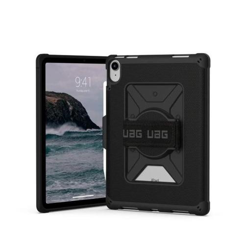 UAG iPad 10.9” 10. Nesil 2022 Ayarlanabilir Standlı Kılıf Metropolis Handstrap - Black