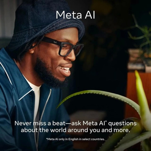 Ray-Ban Meta Skyler Akıllı Gözlük Parlak Siyah/ Ametis