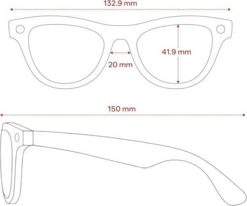 Ray-Ban Meta Skyler Akıllı Gözlük Shiny Back, Polarized G15 Green