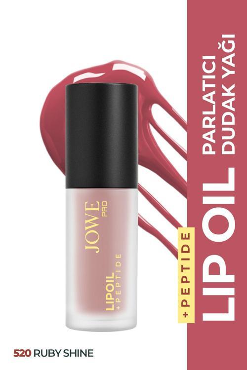 Peptide İçerikli Bakım Yapan Lip Oil - 520 Ruby Shine