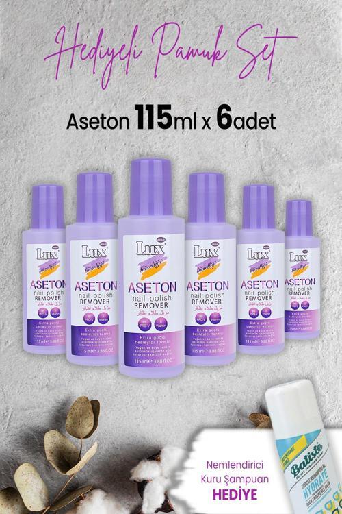 Aseton 115 ml x 6 Adet ve Hediyeli