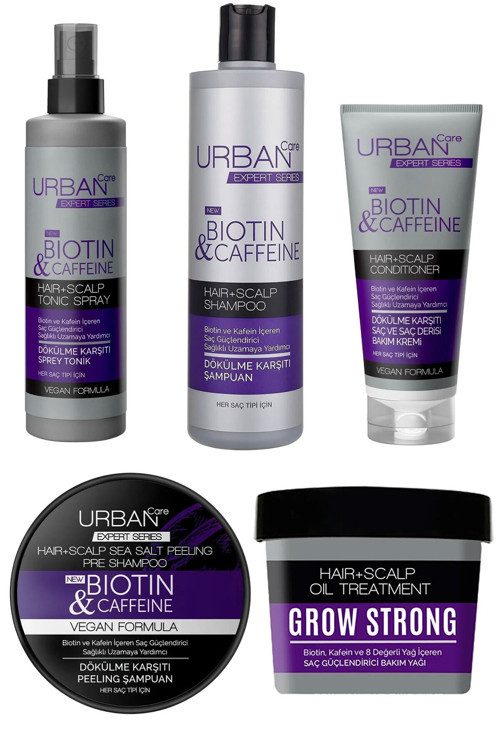 Expert Biotin & Caffein Serisi Dökülmeye Eğilimi Saçlar Set