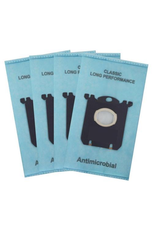 Fc8021/03 S-Bag Elektrikli Süpürge Torbası 4 Lü (Antimikrobiyal)