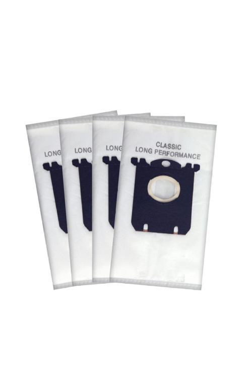 Uyumlu Classic Long Performance S Bag Toz Torbası 4'Lü Paket (%100 Ithal 5 Katmanlı)