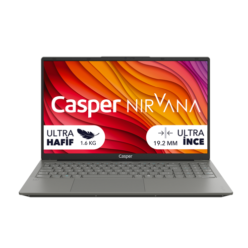 Nirvana X650 i3-1315U 8GB DDR5 500GB SSD Freedos 15.6" Laptop X650.1315-8V00X-G-F