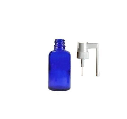 20ml mavi ağız spreyi başlıklı cam şişe,12 adet, ağız spreyi şiesi, cam şişe, medikal şişe