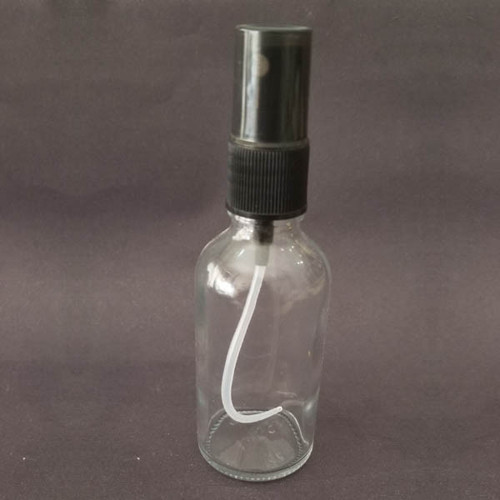 30ml Şeffaf Cam Şişe, spreyli Şişe, 12 Adet, Ecza şişesi, Boş Cam şişe