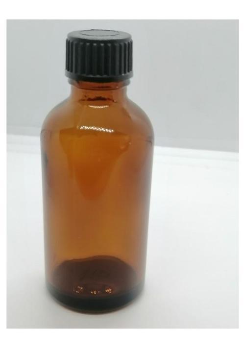 30cc Kahverengi Cam Şişe Düz Kapak, Medikal Şişe,Boş Şişe, 25 Adet