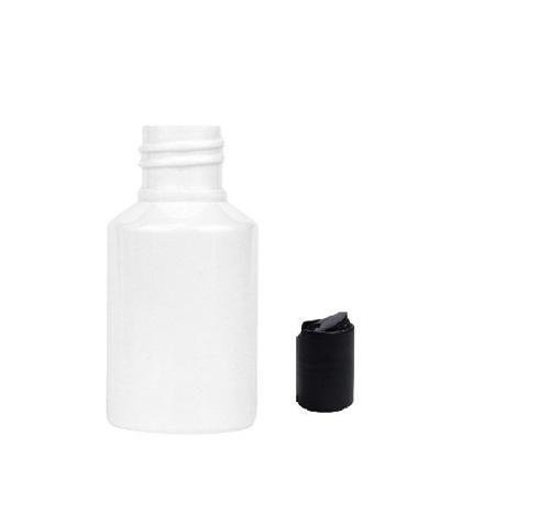 60ml pet beyaz şişe disctop kapak, 12 adet, dezenfektan şişesi, kozmetik şişe, şampuan şişesi, plastik şişe, aroma şişes