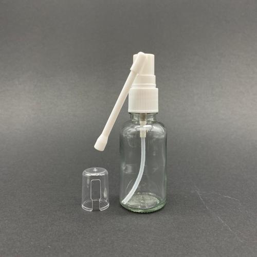 30ml şeffaf Ağız spreyli Şişe, 24 Adet, Oral Sprey, Ecza şişesi, Boş Cam şişe