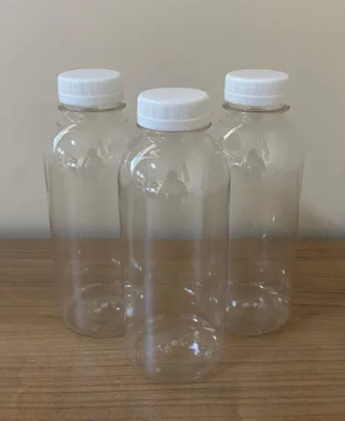 250ml, içecek şişesi, Boş Şişe, DEtox Şişesi, 12 adet, Beyaz kapaklı