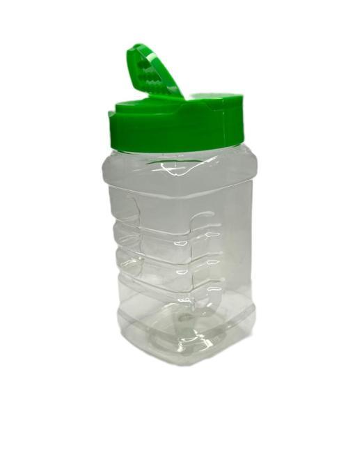 350ml pet açmalı kapak tutmalı kavanoz, 24 adet, tutmalı kavanoz, baharat kavanozu, gıda kavanozu