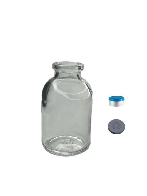 100ml penisilin şişe geçme kapaklı, 24 adet, propolis kapaklı şişe, şeffaf şişe, propolis şişesi, arı sütü şişesi