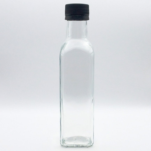 250ml maraska, Cam şişe, 6 adet, Şeffaf Cam şişe,