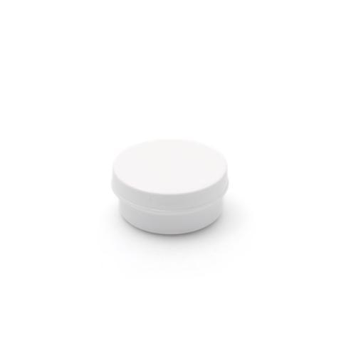 20ml beyaz pomat krem kutusu, 12 adet, krem kavanozu, plastik kavanoz, pomat kavanozu, merhem kavanozu 