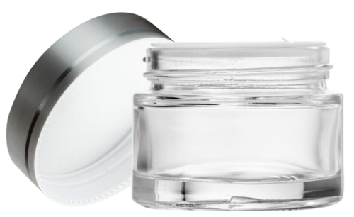 20ml şeffaf cam krem kavanozu, 12 adet, kozmetik kavanoz,krem kavanozu, cam kavanoz