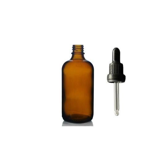 100ml kahverengi cam damlalıklı 12 adet, Siyah Kapak, Ecza şişesi, Damlalıklı şişe, propolis şişesi, damlatmalı şişe, sa