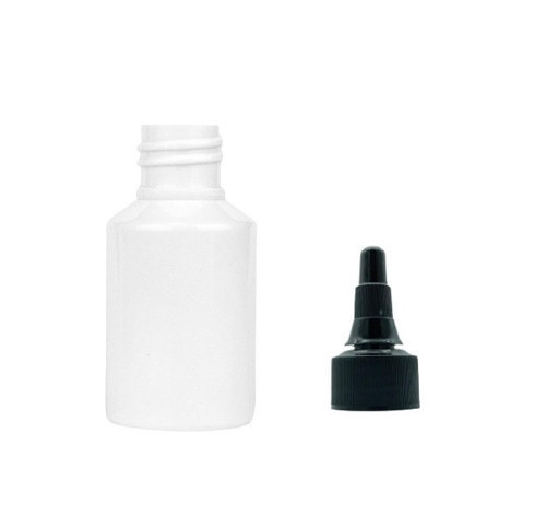 60ml beyaz plastik asansör kapaklı şişe, 24 adet, serum şişesi, tonik şişesi, asansör kapaklı şişe, sos şişesi, medikal