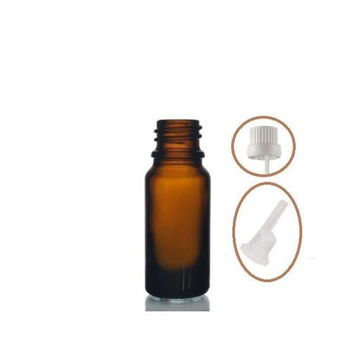 20ml kahverengi cam içten damlalıklı şişe beyaz kapak, 12 adet, damlalıklı şişe, damlatmalı şişe 