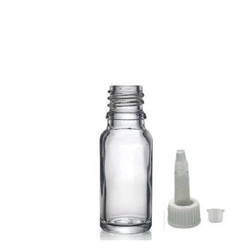 20ml şeffaf cam şişe getamisin kapak, 24 adet, plastik üstten damlalıklı şişe, damlatmalı şişe, damlatıcı şişe