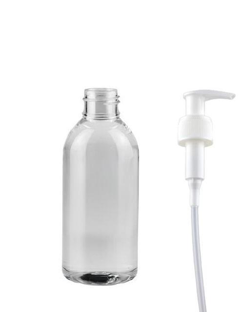 100ml şeffaf plastik şişe sıvı sabun pompalı, 24 adet, sabun şişesi, pompalı şişe, duş jeli şişesi, kozmetik şişe