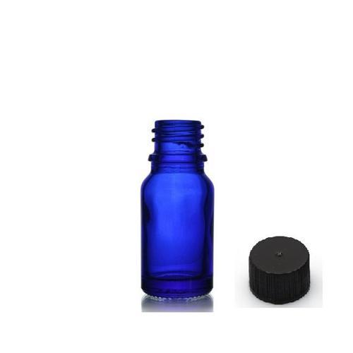 20ml mavi şişe düz kapaklı, 24 adet, cam şişe, esans şişesi, yağ şişesi, kozmetik şişesi