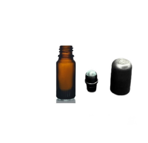 5ml kahverengi cam şişe roll-on şişe, 12 adet, bilye başlıklı şişe, cam şişe, roll-on şişesi, amber şişe