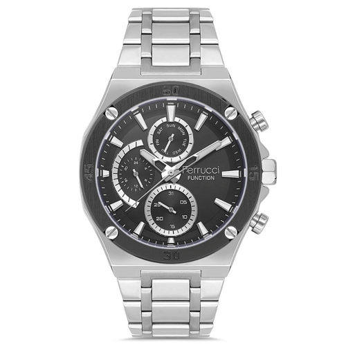 FER.03570M.01 Çelik Kordon Erkek Kol Saati