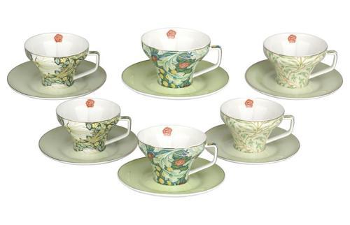Sylva Porselen 6lı Çay Fincanı Seti