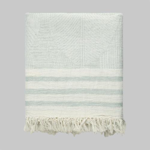 Alecia 90x160 Mint Yeşil Plaj Havlusu