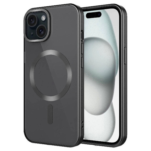 Apple iPhone 15 Plus Kılıf Mat Tasarımlı M-safe Wireless Şarj Özellikli Zore Mat Setro Kapak