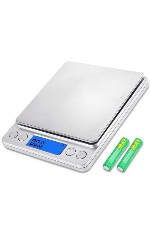 Xmldünyası Kuyumcu Terazisi Profesyonel Dijital Hasas Mutfak Tartısı 0.01 Gr